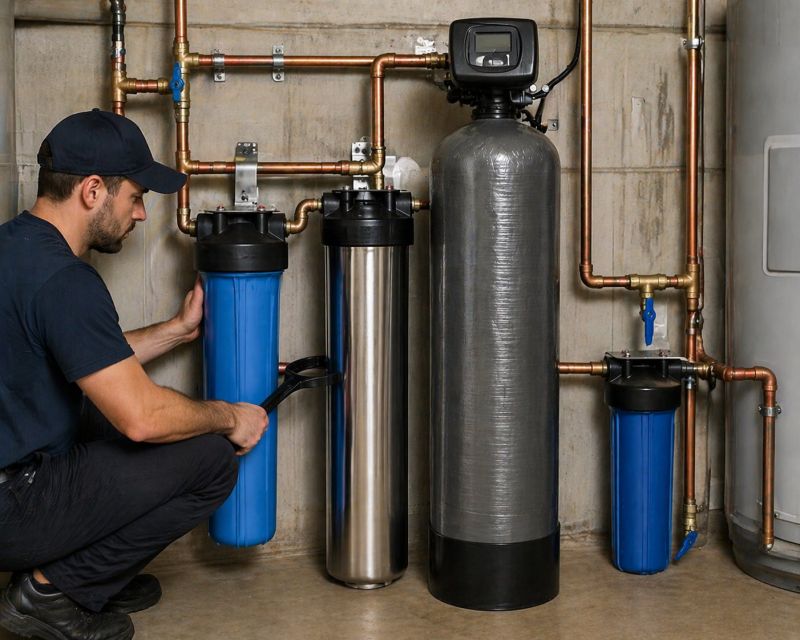 Filtration System Installation in Richmond, VA