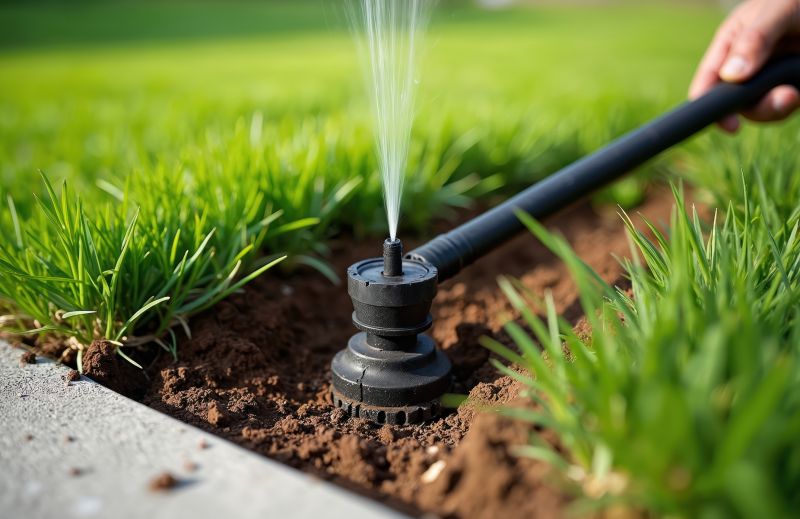 Garden Sprinkler Installation in Aiken, SC